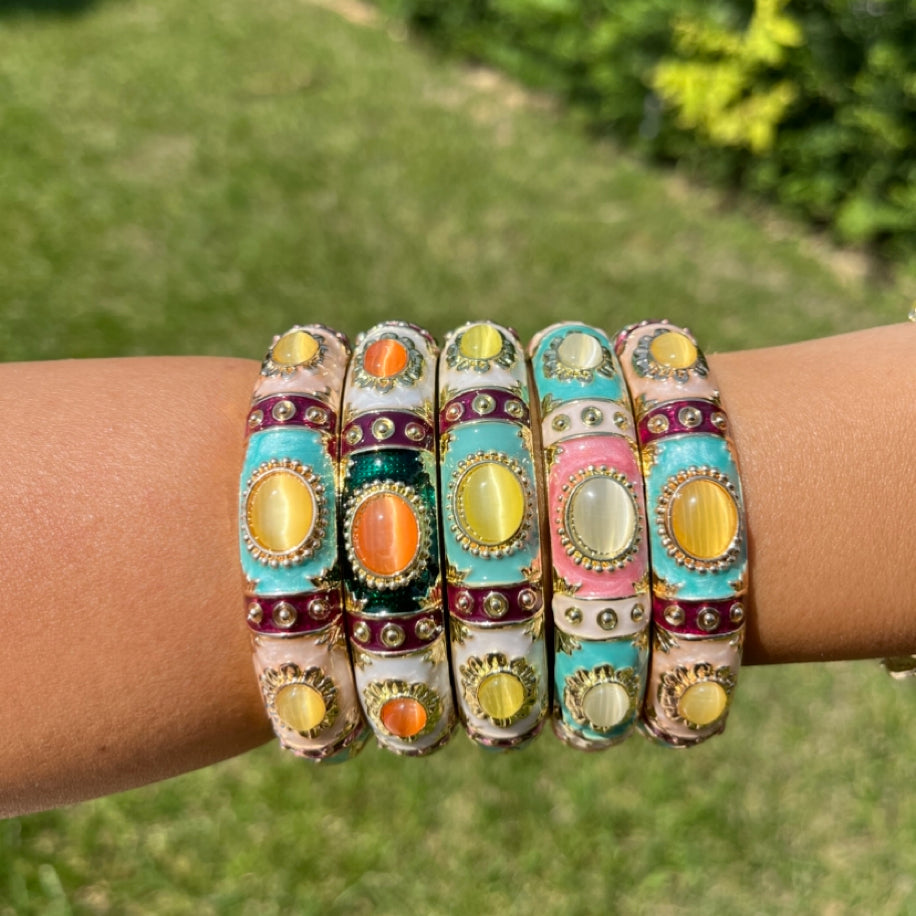 Etnik Kelepçe -Yeşil