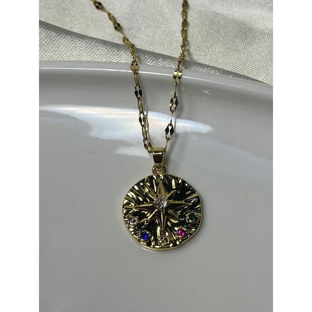 Yuvarlak Çelik Kolye