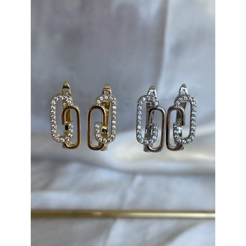 Çengel Küpe - Gümüş