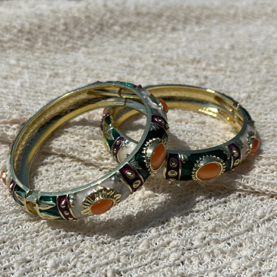 Etnik Kelepçe -Yeşil