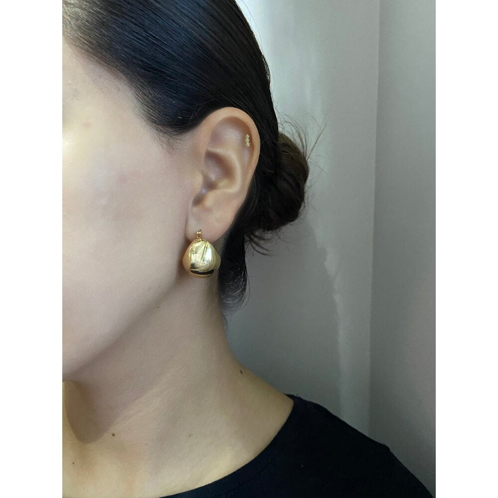 Kalın Yuvarlak Küpe