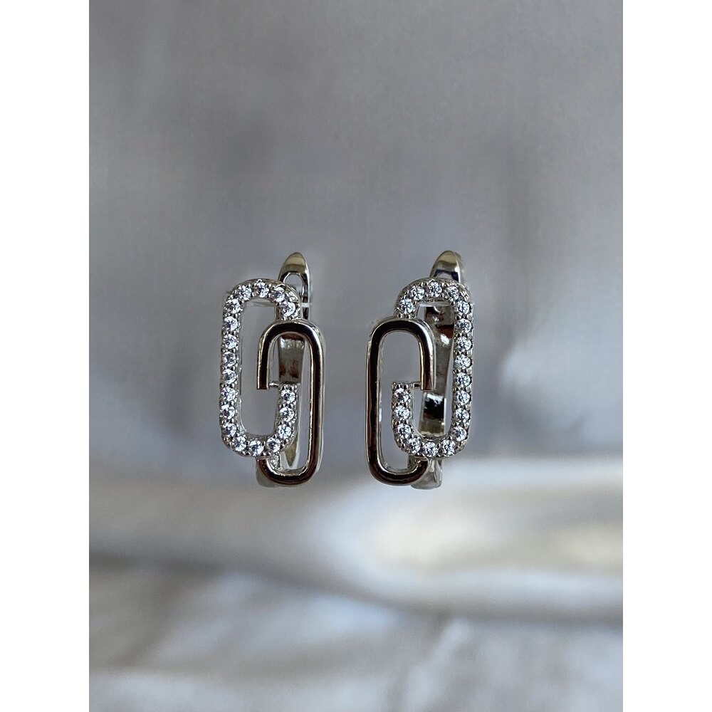 Çengel Küpe - Gümüş