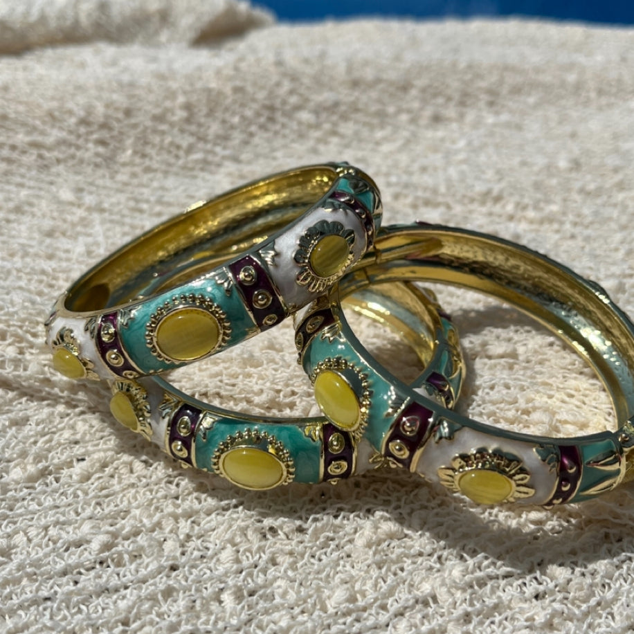 Etnik Kelepçe -Mavi